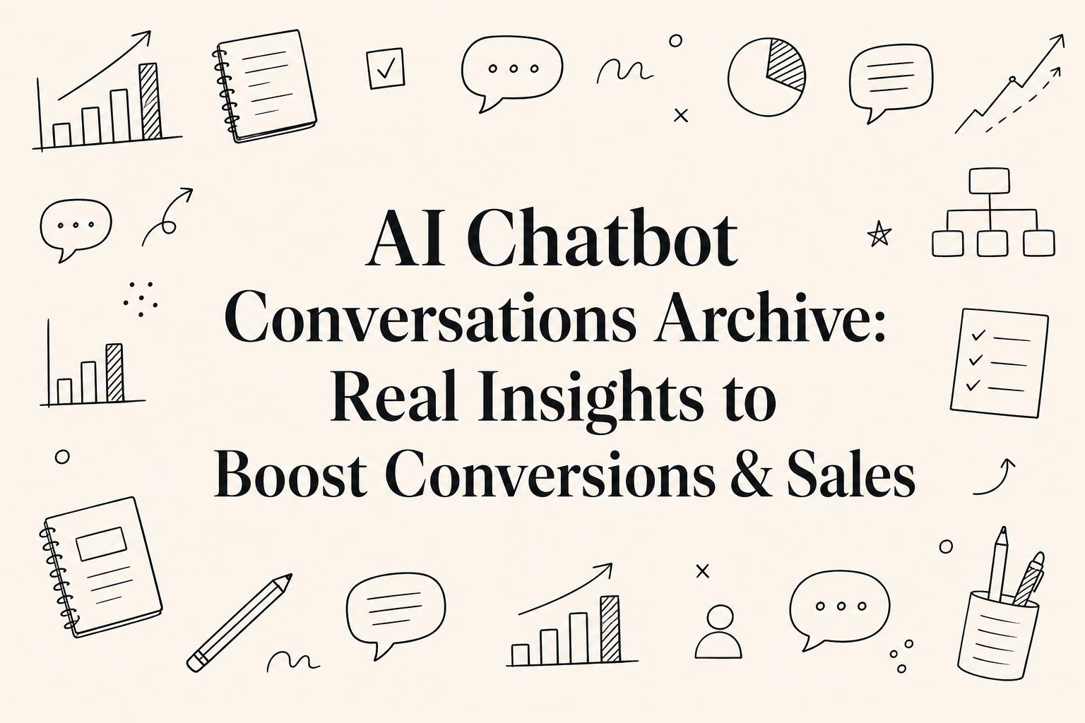 AI Chatbot Conversations Archive: Real Insights to Boost Conversions & Sales