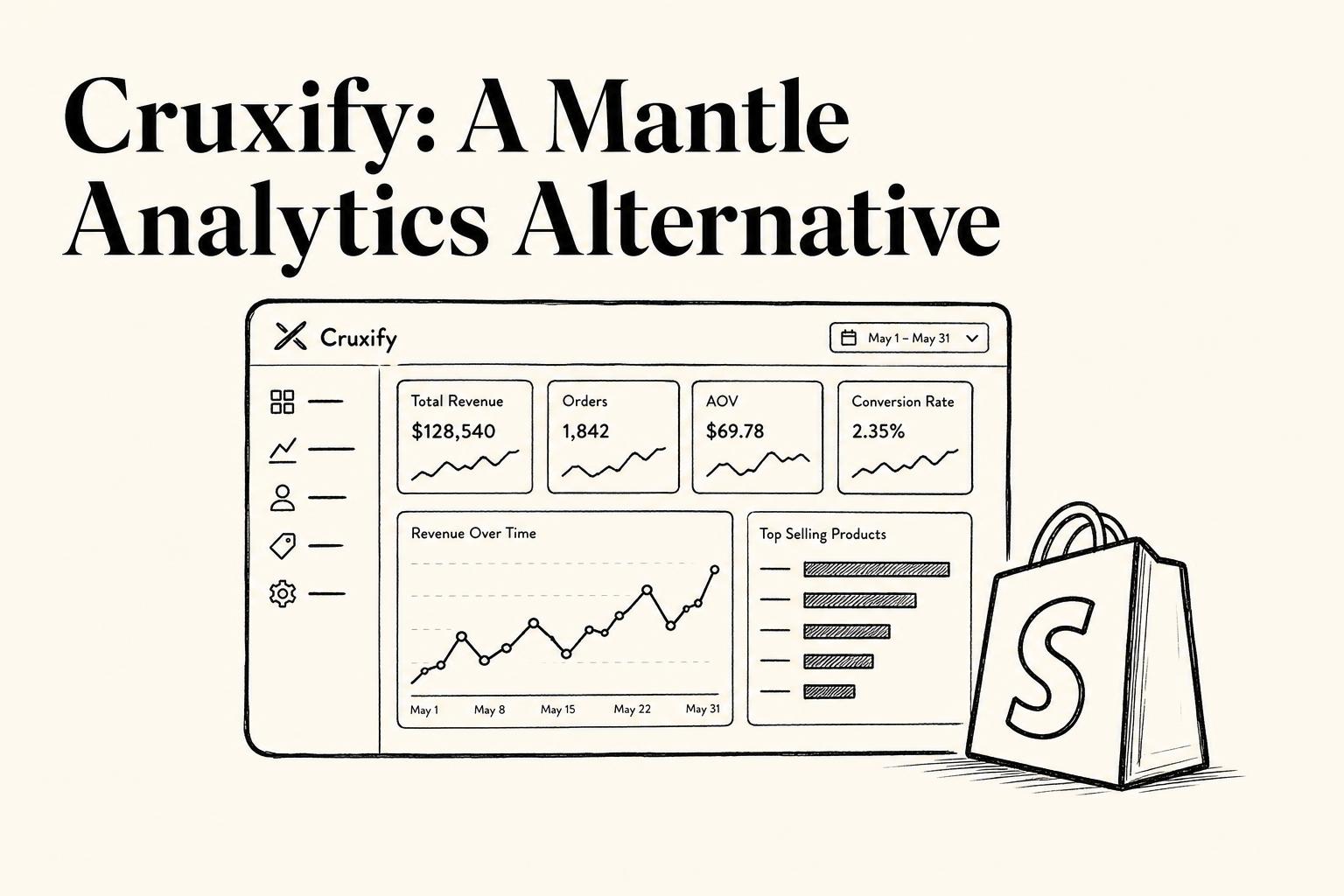 Cruxify: A Mantle Analytics and Revenue Reporting Alternative for Shopify App Founders