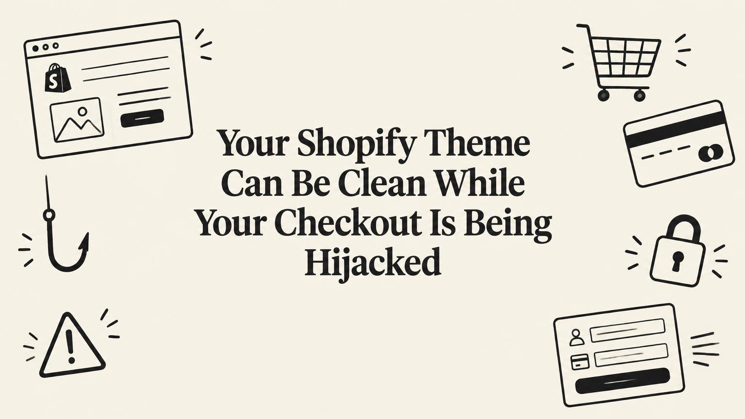 Your Shopify Theme Can Be Clean While Your Checkout Is Being Hijacked
